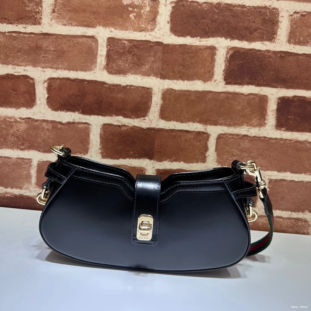 MINI MOON BAG-24*12*5cm GUCCI SIDE SHOULDER 0805